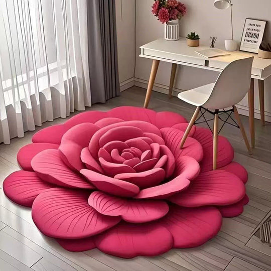 🌺Saldi eccezionali 42% di sconto💕Tappetino floreale in peluche e terra di diatomee