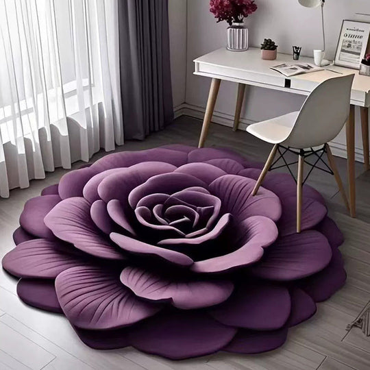 🌺Saldi eccezionali 42% di sconto💕Tappetino floreale in peluche e terra di diatomee