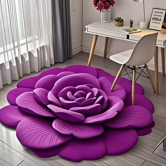 🌺Saldi eccezionali 42% di sconto💕Tappetino floreale in peluche e terra di diatomee