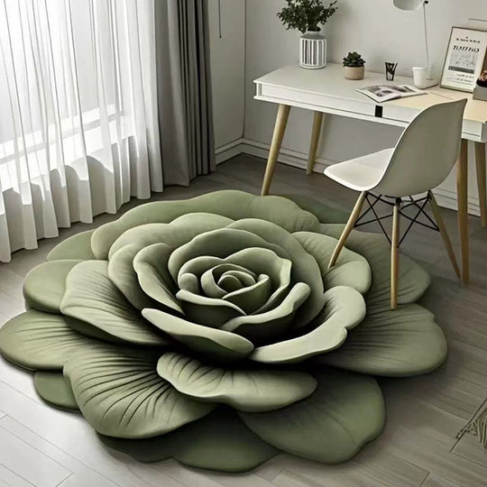 🌺Saldi eccezionali 42% di sconto💕Tappetino floreale in peluche e terra di diatomee