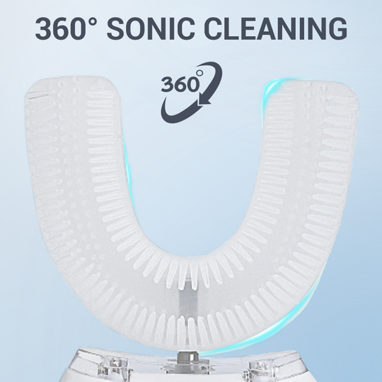 🔥2025 HEISSER VERKAUF🔥Sonic 360°-Reinigung, U-förmige elektrische Zahnbürste für Erwachsene