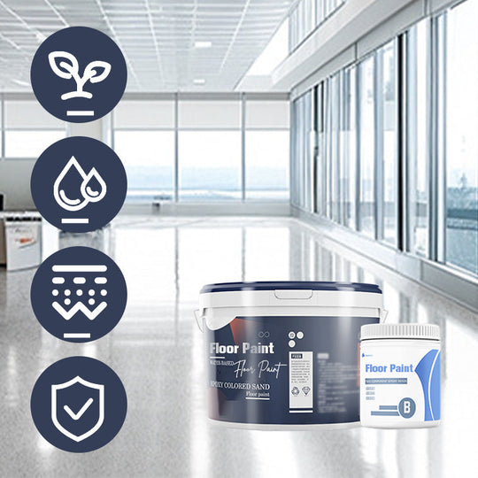 ✨New Product Listing✨Waterproof Wear-resistant Solvent-free Epoxy Colored Sand Floor Paint~All Products