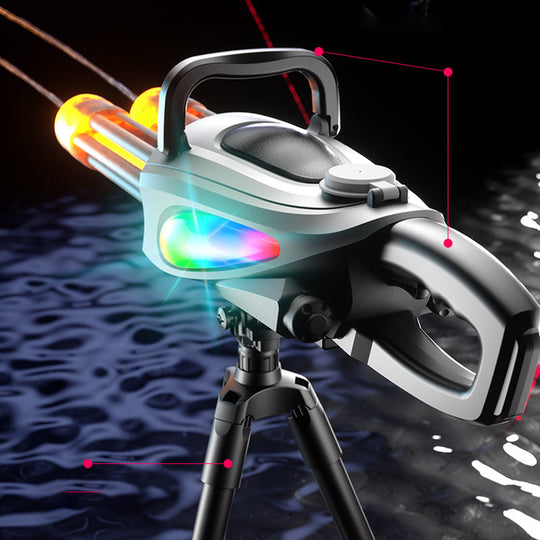 ⌛sconto del 50% a tempo limitato💥Set di pistole ad acqua elettriche Gatling a doppia canna