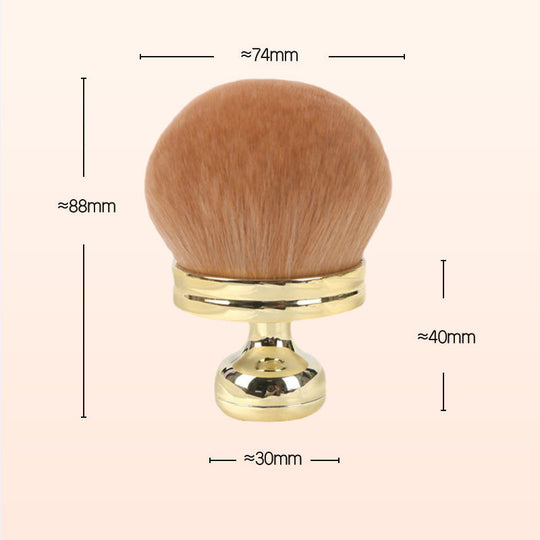 Pilzkopf -Make -up -Pinsel