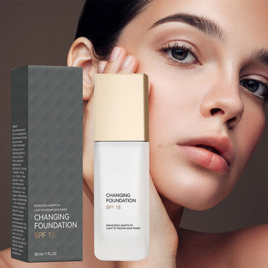 ✨🌸Modieus en populair in de verkoop &amp; tijdelijke promotiekorting🌸👧Hydraterende, langdurige, lichte, kleurveranderende foundation