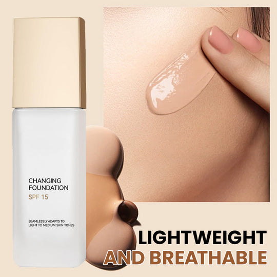 ✨🌸Modieus en populair in de verkoop &amp; tijdelijke promotiekorting🌸👧Hydraterende, langdurige, lichte, kleurveranderende foundation