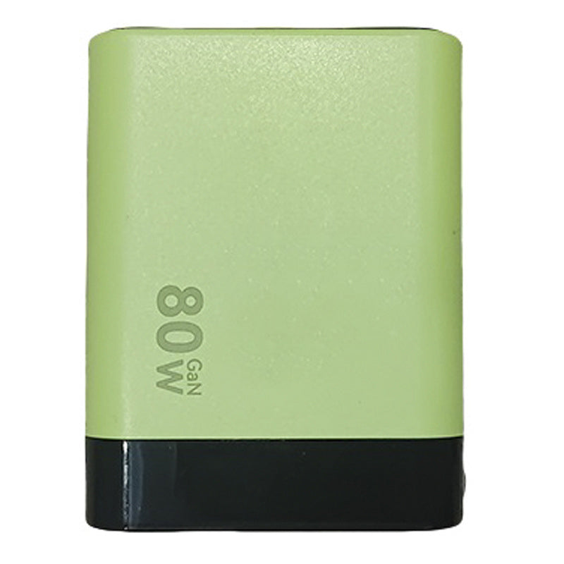 🔥Hot sale 50% RABAT🔌80W hurtigopladende telefonopladerblok med udtrækkeligt 80 cm Type-C-kabel