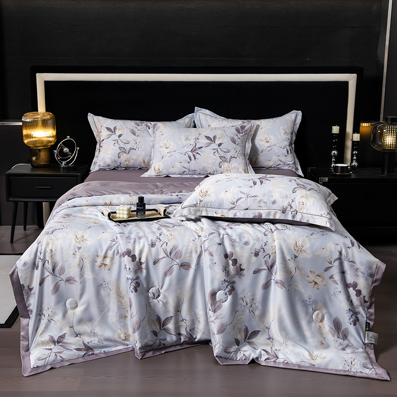 🔥Zomer beperkte uitverkoop - 50% korting🌸Koelend, ademend bloemenlaken (set van 4)