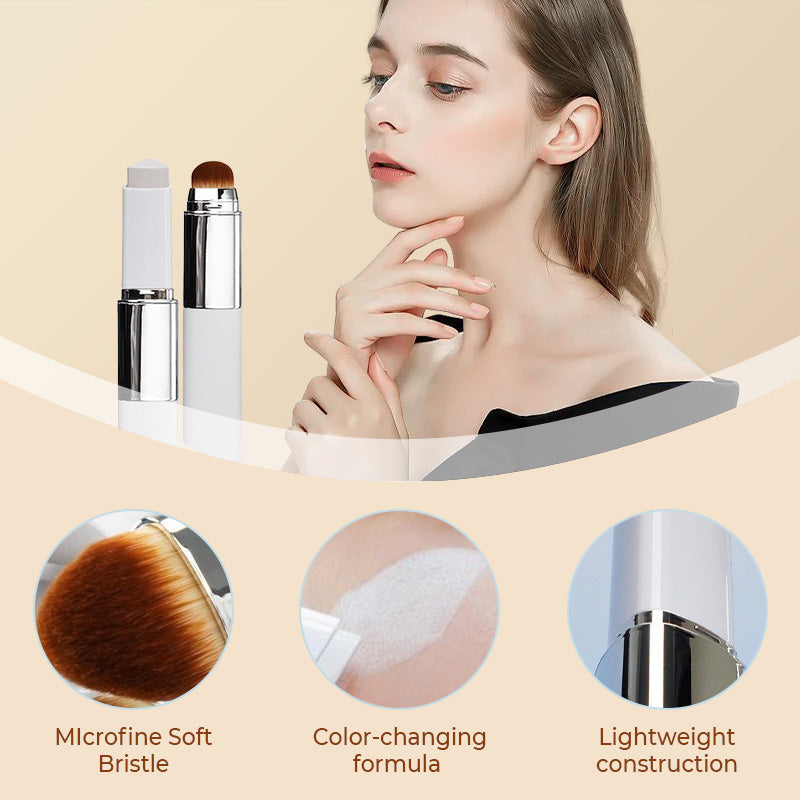 ✨Dubbelkoppige lichtgewicht foundation stick — voelt zwaartekrachtloos aan en blijft 12 uur zitten!🔥