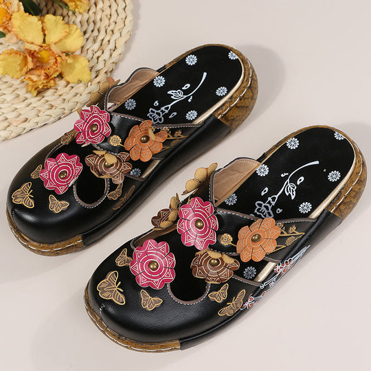 🪷Ethnic Style Thick-Sole Slippers for Women💕