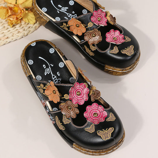 🪷Ethnic Style Thick-Sole Slippers for Women💕