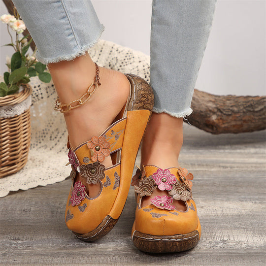 🪷Ethnic Style Thick-Sole Slippers for Women💕