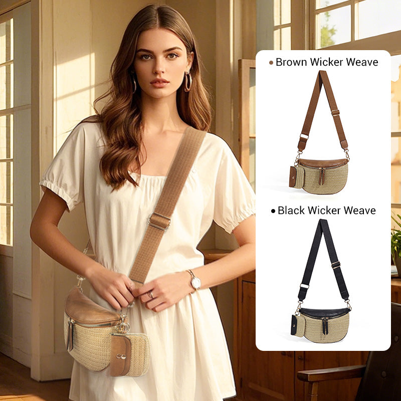 🍂Women's Fashion Trend PU Leather Crossbody Bag✨