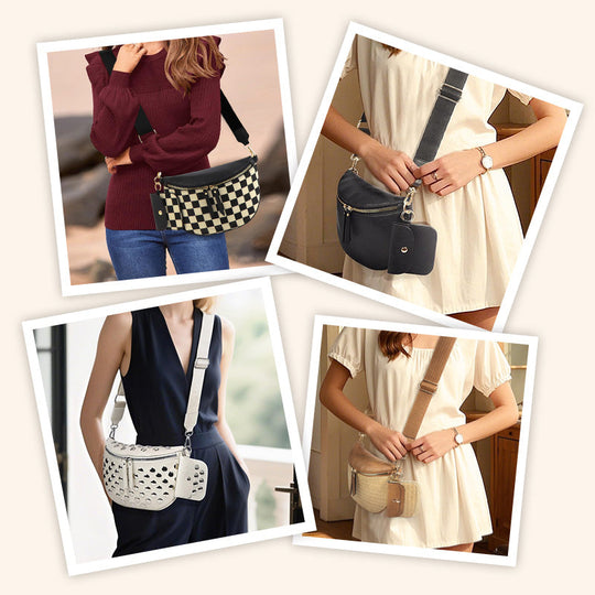 🍂Women's Fashion Trend PU Leather Crossbody Bag✨