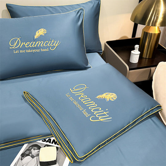 ✨Newly upgraded 2026👑Washable and cool four-piece bedding set🌸