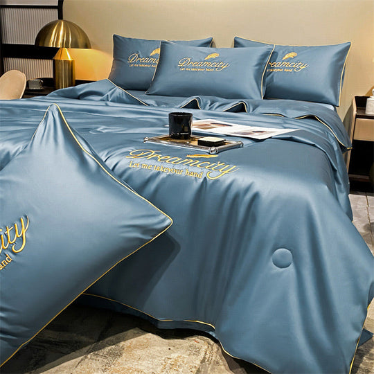 ✨Newly upgraded 2026👑Washable and cool four-piece bedding set🌸