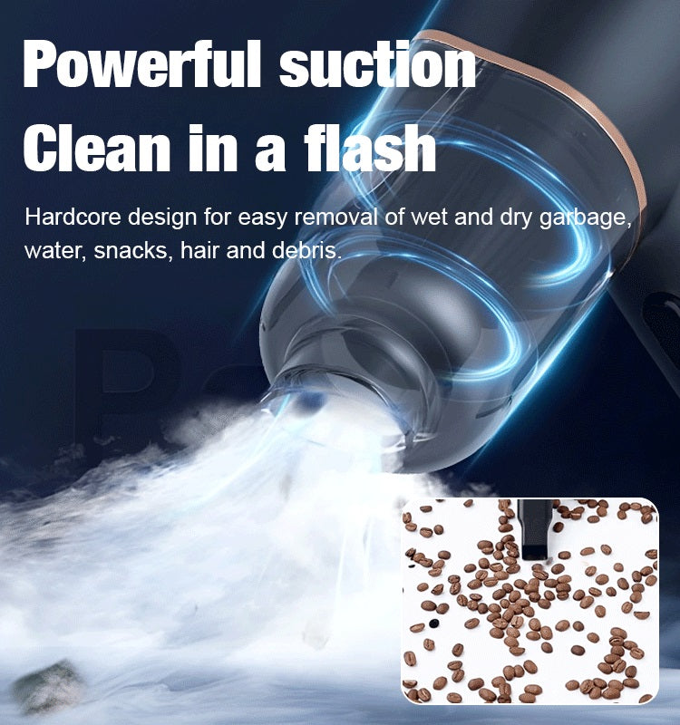 🏆Blow, Vacuum and Inflate all-in-one Cordless Vacuum Cleaner for Home and Car