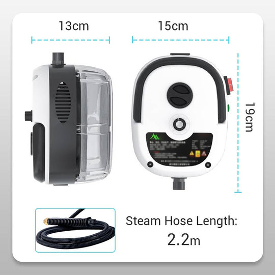 ✅LIMIT TIME 50% OFF+Free Shipping🔥2500W Handheld High-Temperature Pressurized Steam Cleaner