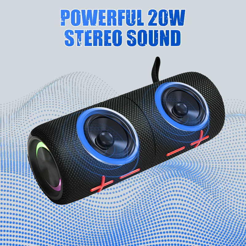 🔈🎶2 i 1 magnetisk dobbelt delbar Bluetooth-højttaler