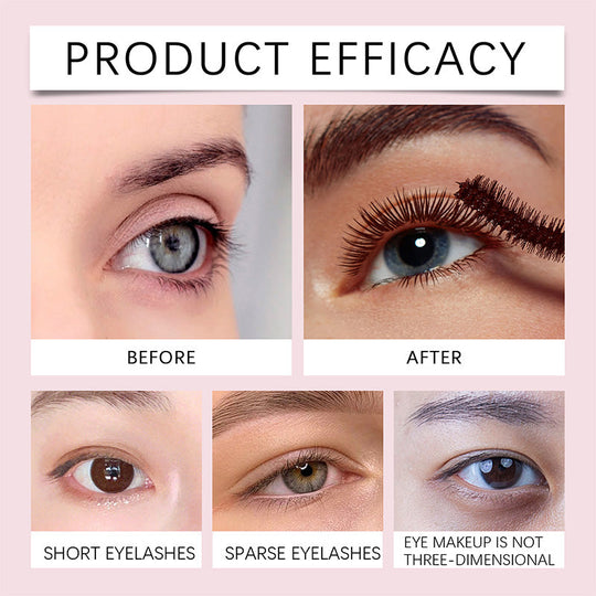 Naturlig långvarig curlingmascara