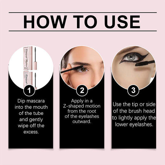 Naturlig långvarig curlingmascara