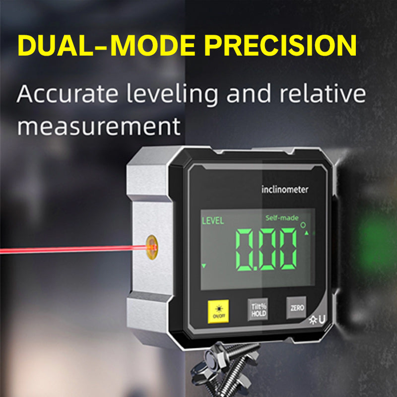 🏆Tijdelijk 50% korting🔧Pousbo® Mini LCD digitale inclinometer hoekmeter✨