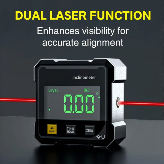 🏆Tijdelijk 50% korting🔧Pousbo® Mini LCD digitale inclinometer hoekmeter✨