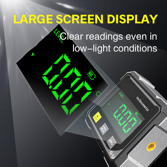 🏆Tijdelijk 50% korting🔧Pousbo® Mini LCD digitale inclinometer hoekmeter✨