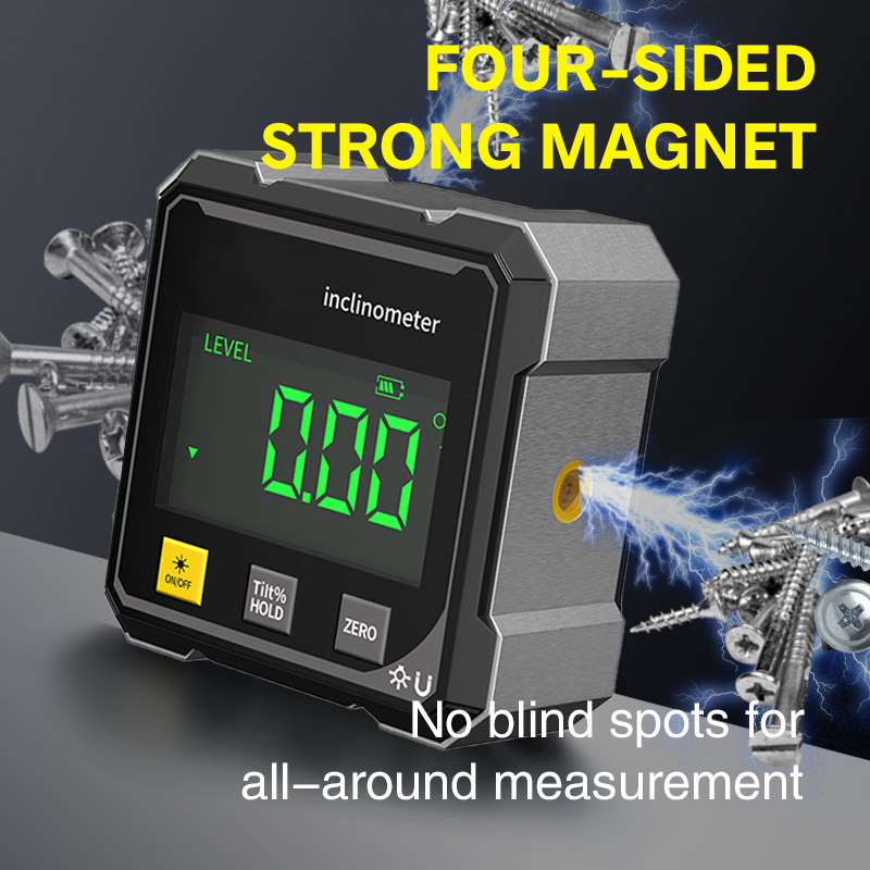 🏆Tijdelijk 50% korting🔧Pousbo® Mini LCD digitale inclinometer hoekmeter✨