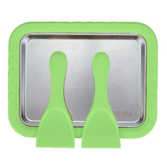 Padella per produttore di rulli per gelato fai -da -te
