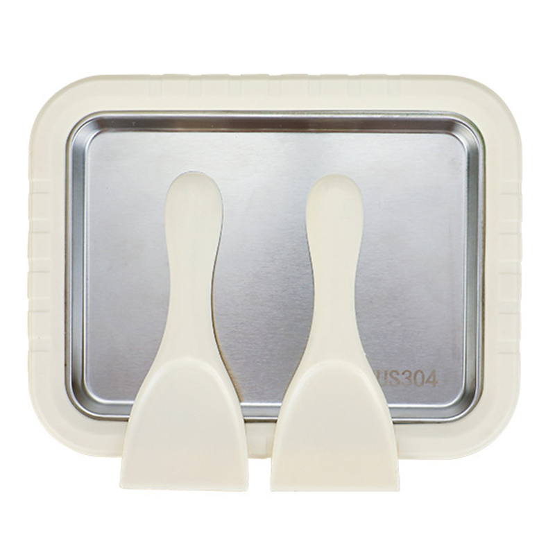 Padella per produttore di rulli per gelato fai -da -te