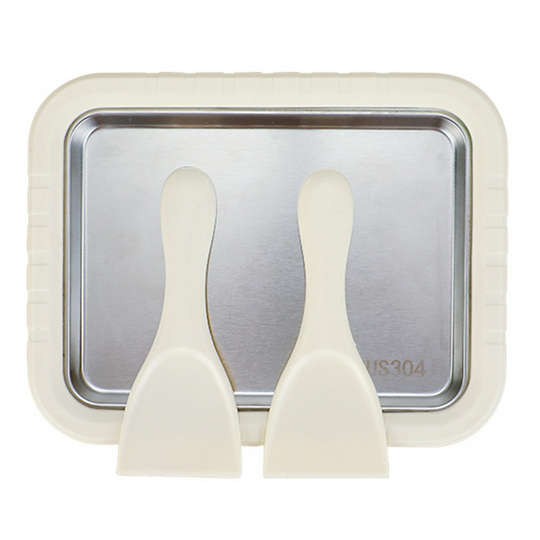 Padella per produttore di rulli per gelato fai -da -te
