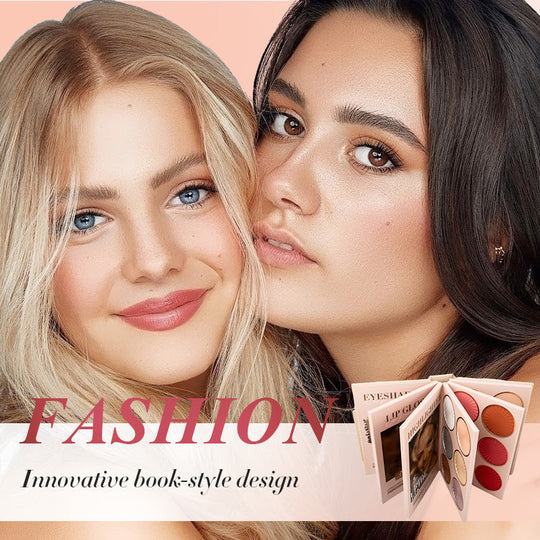 Tavolozza di trucco in stile libro a 5 strati con 67 prove