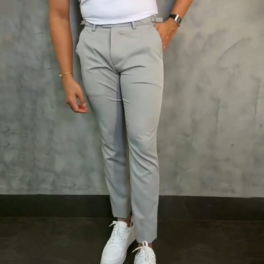 Pantaloni da uomo slim casual