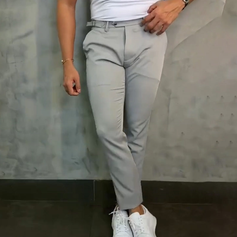 Pantaloni da uomo slim casual