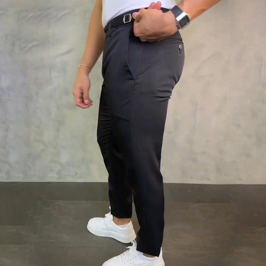 Pantaloni da uomo slim casual