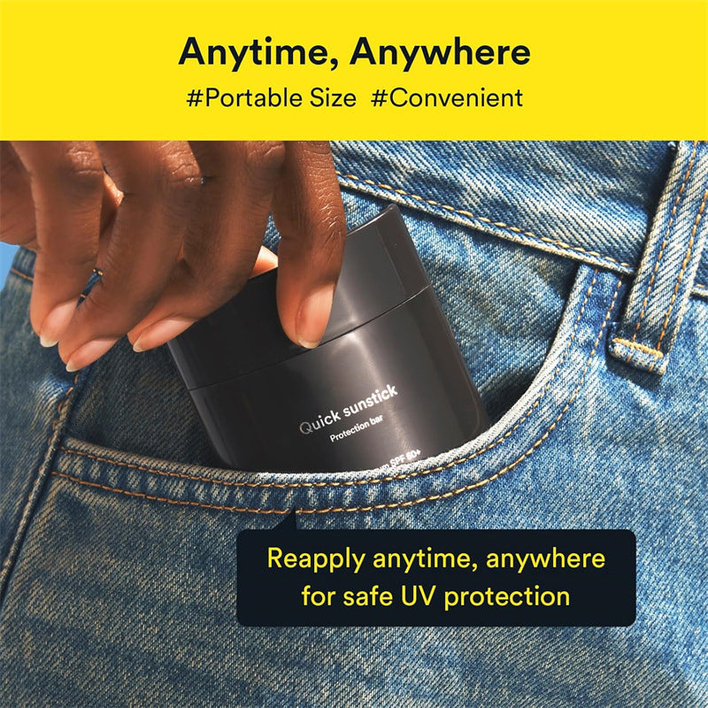 🏖️Sun Protection On-The-Go🌞 Lightweight & Non-Greasy Sunstick for Healthy Skin