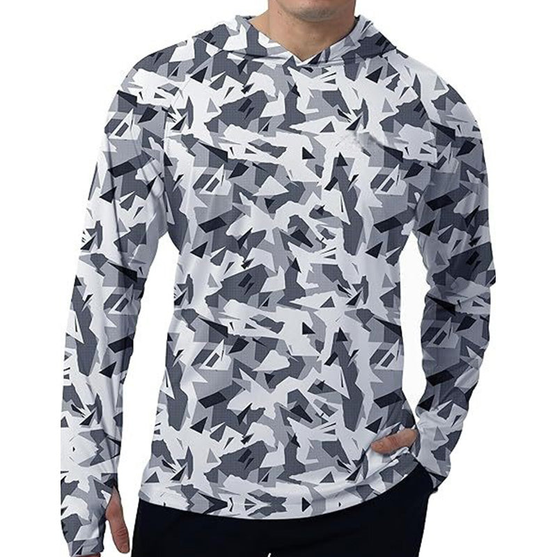 Men’s Outdoor Hooded UV Performance Shirt