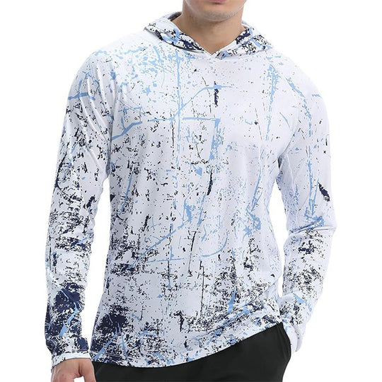 Men’s Outdoor Hooded UV Performance Shirt