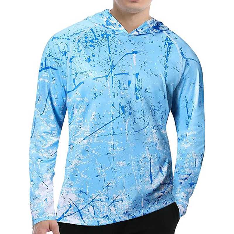 Men’s Outdoor Hooded UV Performance Shirt