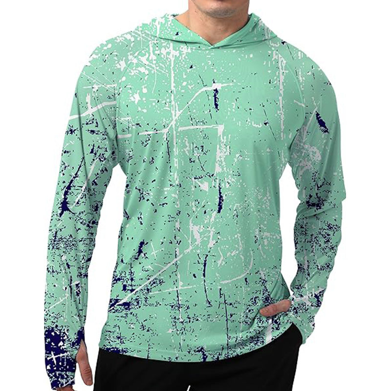 Men’s Outdoor Hooded UV Performance Shirt