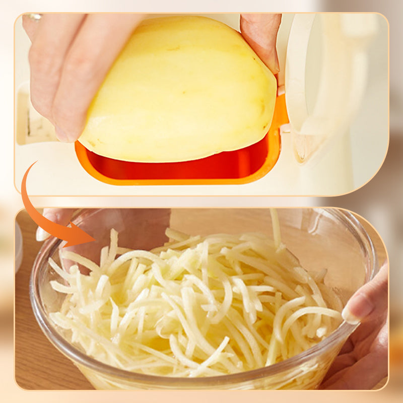 Slicer e trituratore di verdure elettriche multifunzionali per cucina