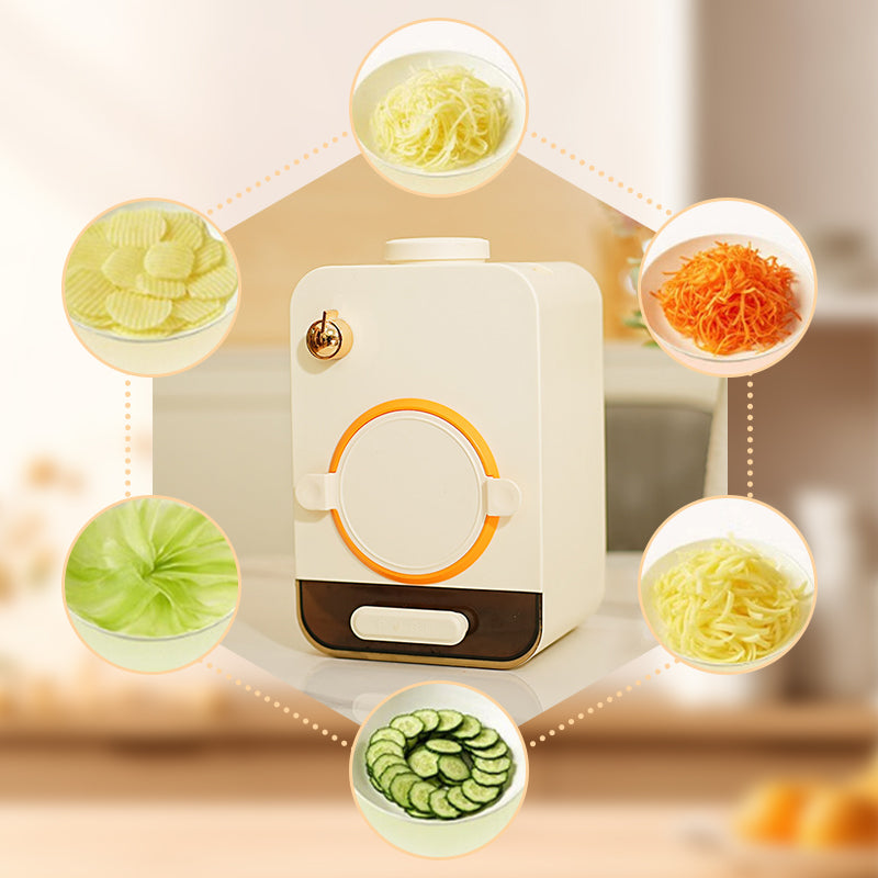 Slicer e trituratore di verdure elettriche multifunzionali per cucina