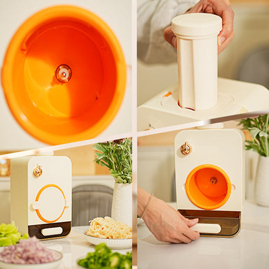 Slicer e trituratore di verdure elettriche multifunzionali per cucina