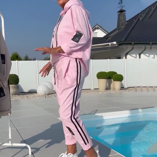 Hoodie & Jogger-broek voor dames 2-delige casual set