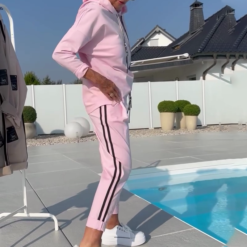 Hoodie & Jogger-broek voor dames 2-delige casual set