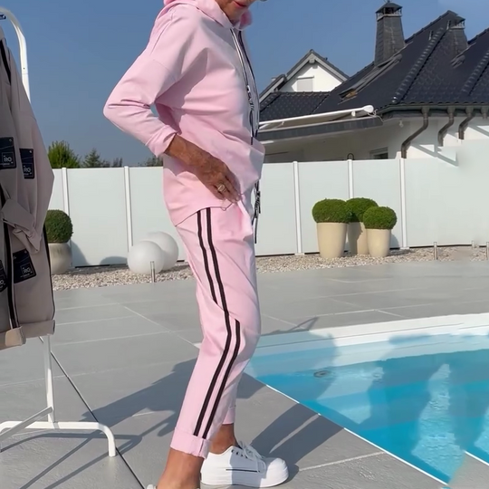 Hoodie & Jogger-broek voor dames 2-delige casual set
