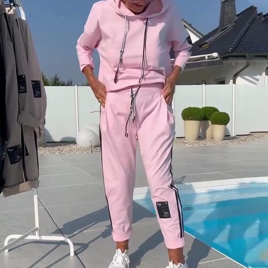 Hoodie & Jogger-broek voor dames 2-delige casual set