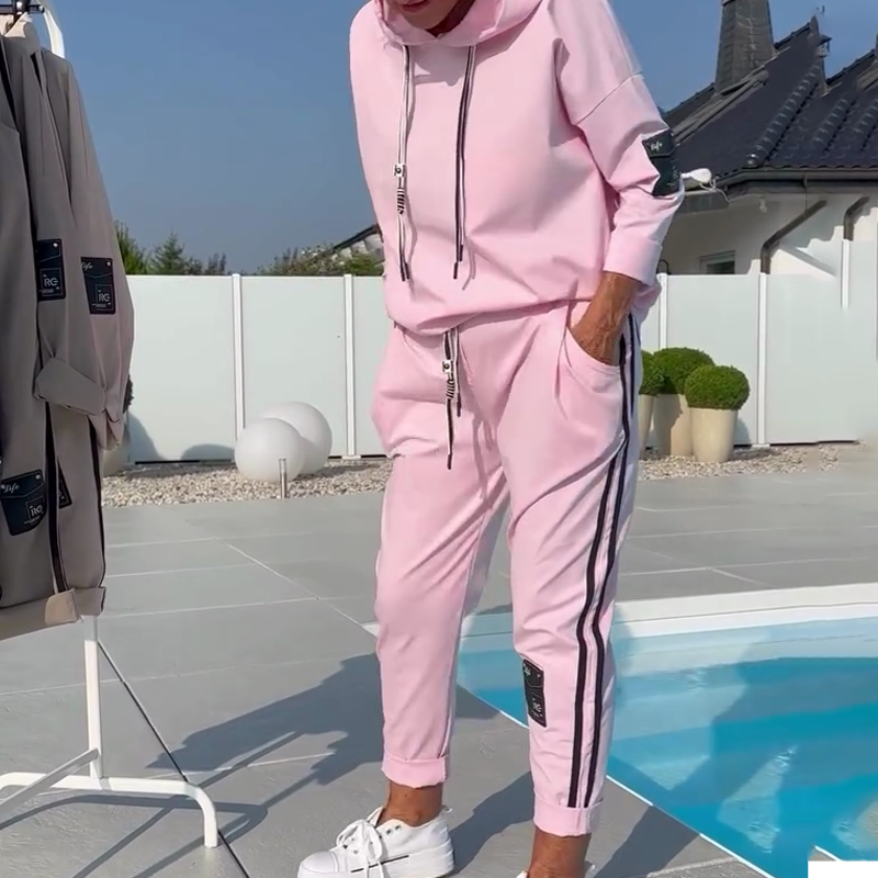Hoodie & Jogger-broek voor dames 2-delige casual set