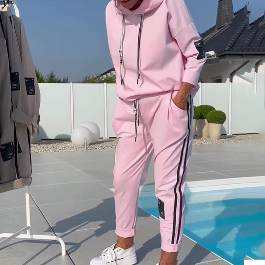Hoodie & Jogger-broek voor dames 2-delige casual set